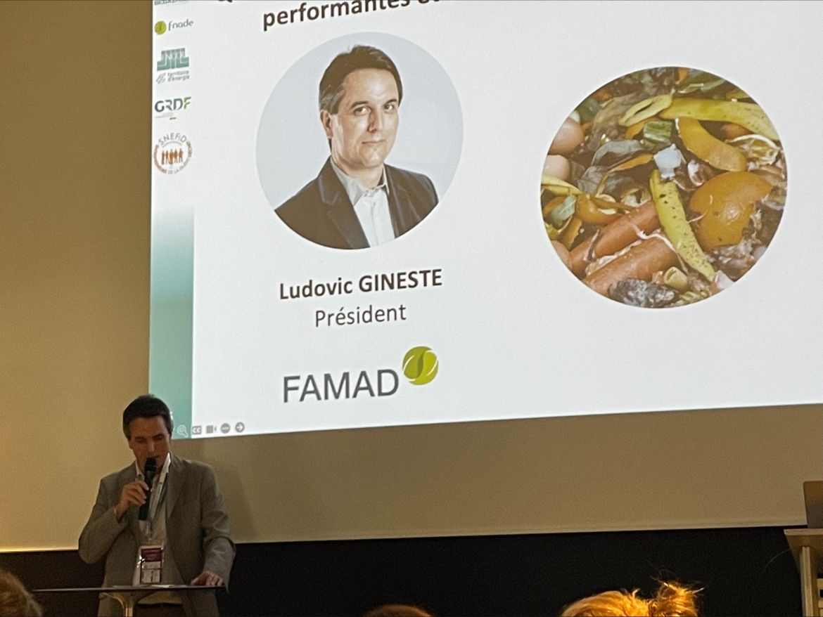 Conférence ADEME - Ludovic Gineste président de FAMAD